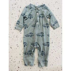 Kate Quinn Organic Romper: Vintage Car